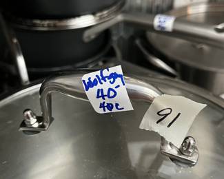 #91 Wolfgang 4 pc Set of Cookware $40.00