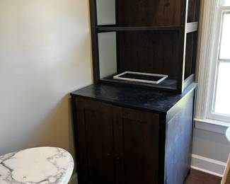 #24 cat storage cabinet 2 pieces with holes for cat to climb through 32x28x33 to 68 $65.00