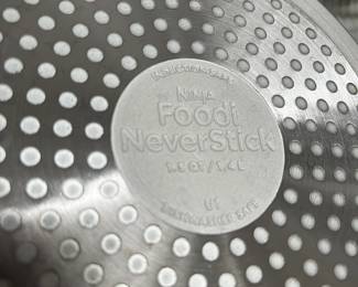#93 9 piece Ninja Food Neverstick Cookware $45.00
