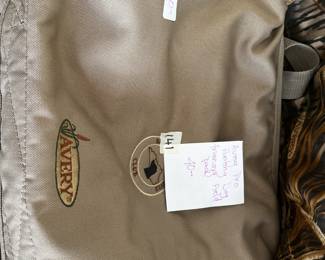 #141 Avery Pro Hunting Dog Training Field Pack $40.00