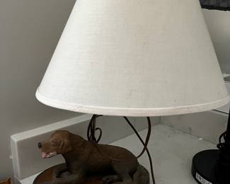 #41 Lab Resin Lamp - 18" tall $25.00