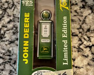 #165 LImited Edition Tokheim 1/25 Scale John Deere Gas Pump $10.00