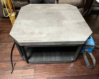 #70 Gray Laminate Coffee Table - 3'Square x 20 on wheels $40.00