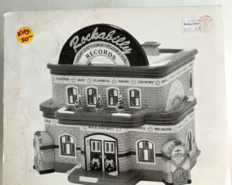 #212	KH	Snow Village "Rockabilly Records" in Box	 $20.00 
