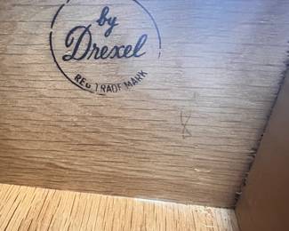 #179 RA Dvelero by Drexel Nightstand/Bedside Table - 26"Lx18Wx24T - as is finish - Heavy $74.00
