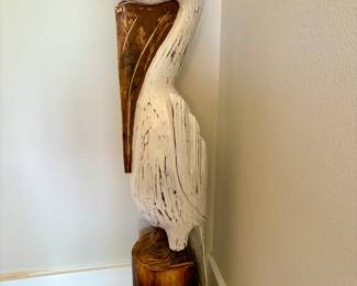 Two Large Pelicans 40 in high $90 Each