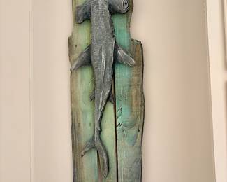 Hammerhead Shark 50”x 26” $250