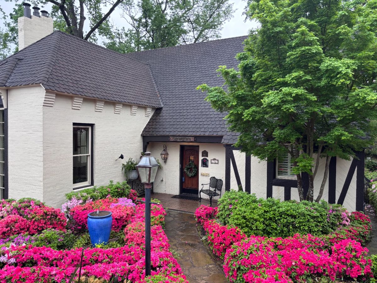 You will recognize this home as the beginning of Tyler's annual Azalea Trail festivities