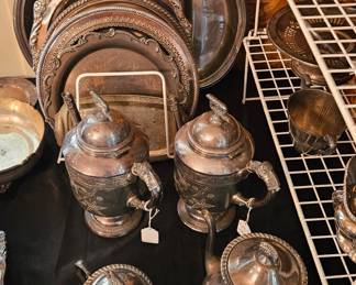 Pewter pieces
