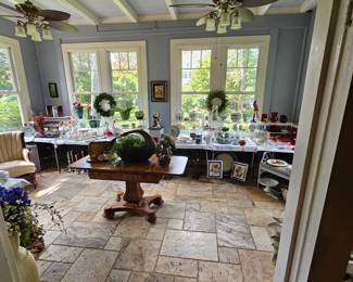 The sunroom!