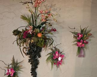 Wall flower art