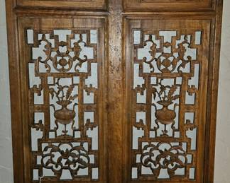 Wooden carving