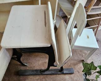 Old school desks