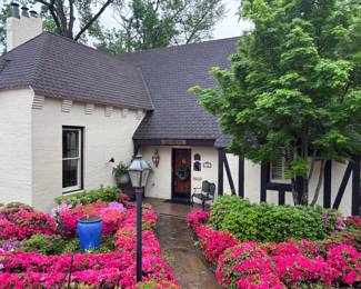 You will recognize this home as the beginning of Tyler's annual Azalea Trail festivities