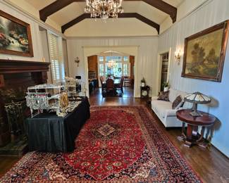 One of many rooms with remarkable decor