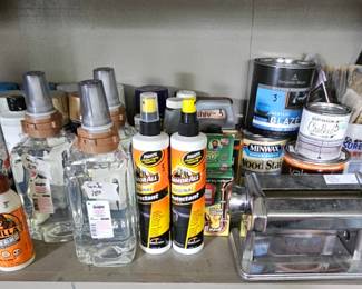 Garage supplies