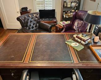 Large, heavy desk