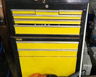 Tool box and large selection of tools