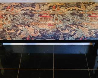 Upholstery ottoman