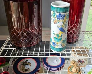 Variety of vases
