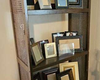 Frames and book case