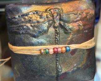 Raku Dragonfly Rattle