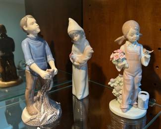 B & G and Lladro Figurines