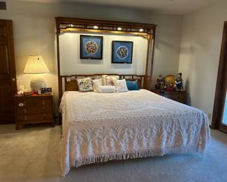 Century Sobota King Size Headboard/Bed