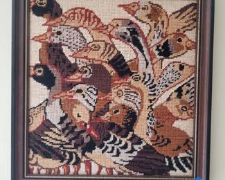 Duck needlepoint