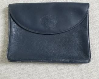 Vintage navy Burberry envelope bag