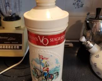 Seagram's VO circa 1970; paper seal unbroken