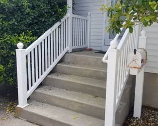 Vinyl railings