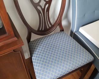 Dining chair detail