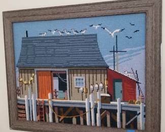 Wharf needlepoint