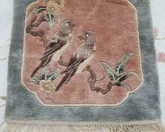 Small silk rug