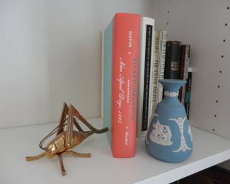 Vintage Wedgwood Jasperware Greek Vase and a few other pieces not shown/ the Cricket hopped away and not available