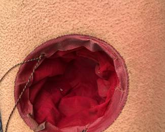 inside of Military hat