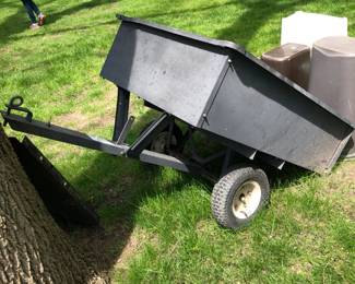 one of two small trailers