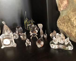 Waterford other crystal pieces
