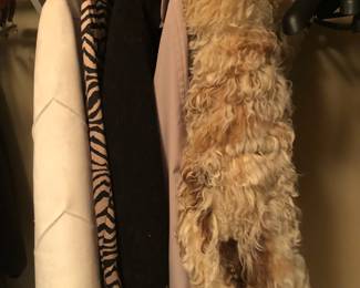 beautiful leather, sheepskin ladies jackets