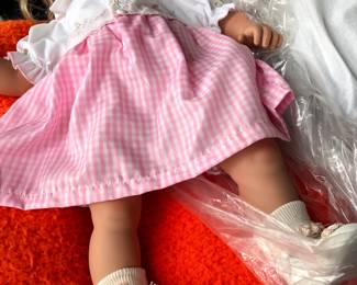There are a few collectible dolls