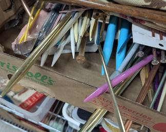 Knitting needles