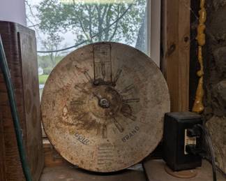 Vintage needle store display