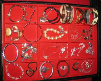 Some of the bracelets