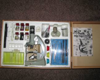 Vintage Kmart microscope