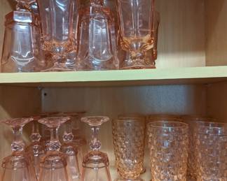 Pink Glassware