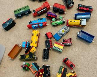 Very large collection of Thomas the Train Engine toys & train sets