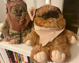 Very cool 1983 Vintage Star Wars Wicket Ewok plush