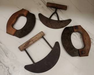 ANTIQUE FOOD SLICERS/SCRAPERS