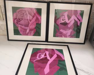 3 ORIGINAL ROSE PICTURES